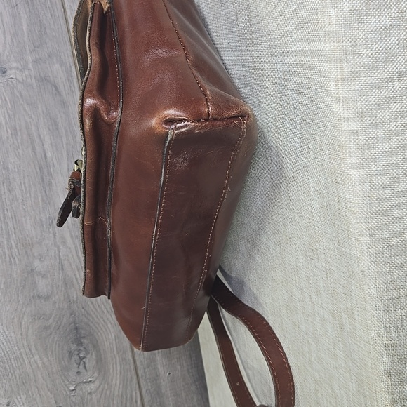 Patricia Nash Brown Leather Crossbody Bag - Picture 8 of 15